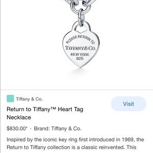 Tiffany Necklace
